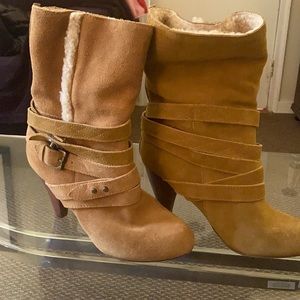 Heeled winter boots!